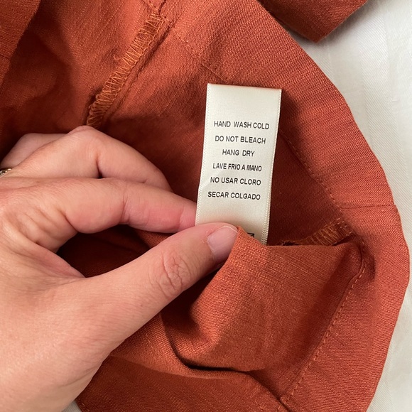 EUC Crescent Makayla Back Lace Up Top Sz XS - Picture 5 of 9